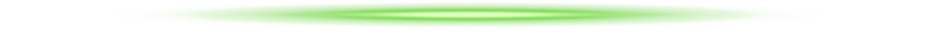 Green Shape, Single Line, Light Beam, Spotlight, Star. Neon lines with light effects isolated on transparent background. Set number eight 8.